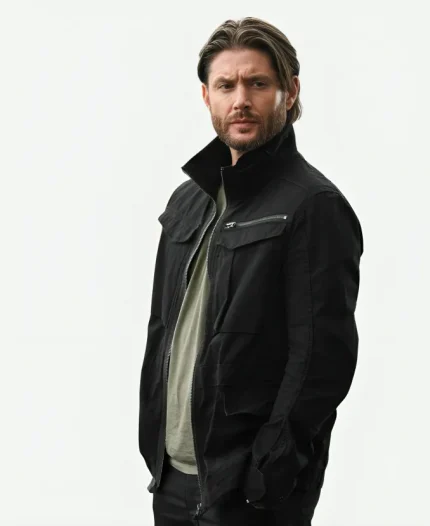 Jensen Ackles Black Jacket