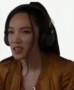 Jessika Van A Hollywood Christmas Bomber Jacket - Brown