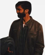 Joe Ginny & Georgia 2021 Raymond Ablack Racer Brown Leather Jacket