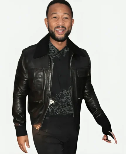 John Legend Date Night Leather Jacket