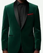 Jonathan Bennett TV Series Finding Mr. Christmas Season 02 Green Blazer