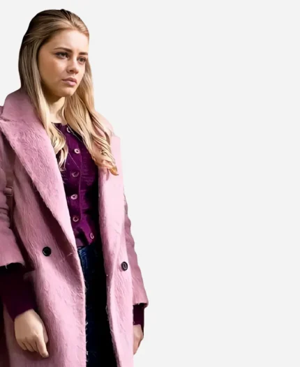 Josephine Langford After Ever Happy 2022 Pink Coat