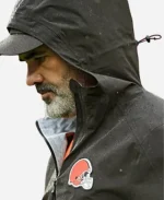 Kevin Stefanski Browns Black Bomber Jacket