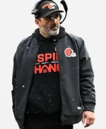 Kevin Stefanski Browns Bomber Jacket