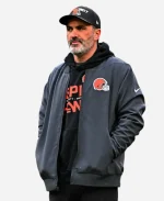 Kevin Stefanski NFL Browns Bomber Jacket