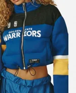 Kristin Juszczyk Warriors Puffer Jacket