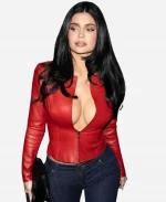 Kylie Jenner Chrome Hearts Party Jacket