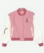 LA Dodgers Cosmetic Pink Floral Jacket