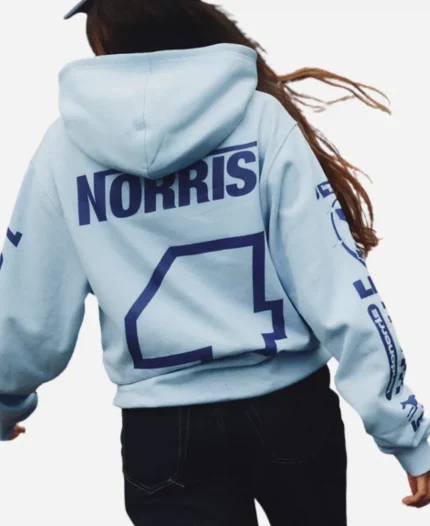 Lando Norris Racer Hoodie - Blue
