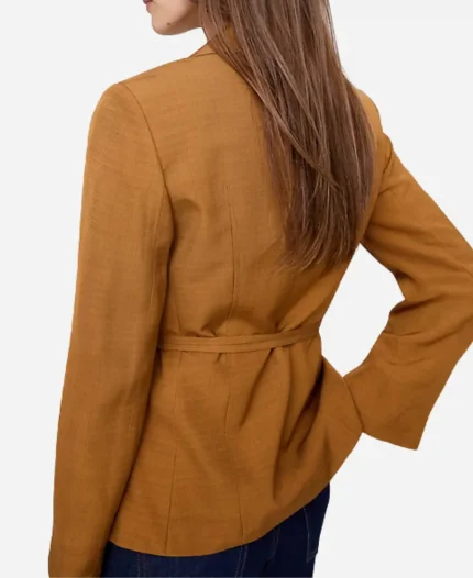 Leah Lewis Brown Blazer