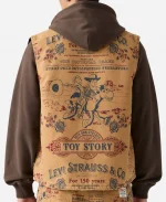 Levi’s x Toy Story 30th Anniversary 2025 Brown Vest