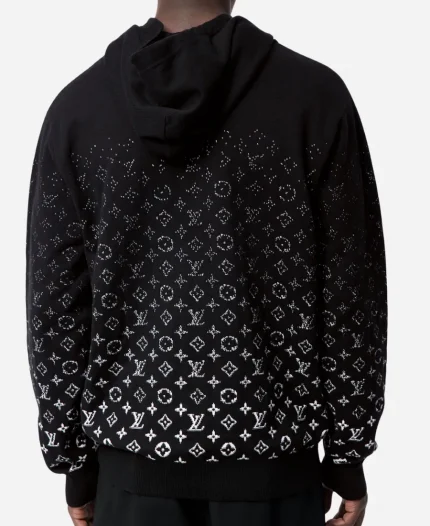Louis Vuitton Monogram Gradient Black Pullover Hoodie
