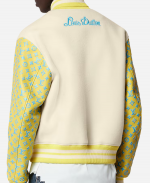 Louis Vuitton Monogram Playground Varsity Blouson - Yellow And White