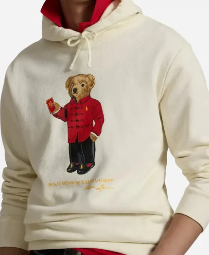 Lunar New Year Polo Bear Clubhouse Hoodie
