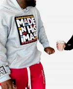 Made In His Image Grey Hoodie