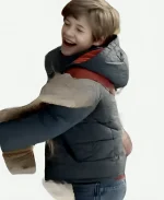 Mark A Christmas Story Christmas Puffer Hooded Jacket