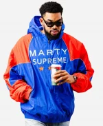 Marty Supreme Blue Jacket