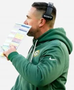 Matt LaFleur Packers Green Bomber Jacket