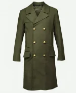 Matt Smith 11th Doctor Trench Coat - Green