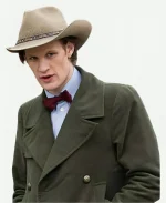 Matt Smith 11th Doctor Who Green Trench Coat
