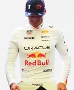 Max Verstappen F1 Mexico Grand Prix 2025 White Sweatshirt