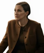 Mayor of Kingstown Edie Falco Brown Jacket