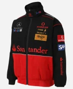 Mclaren F1 Vintage Black Full Zip Jacket