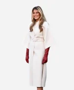Melania Trump White House Christmas Tree Coat - Cream