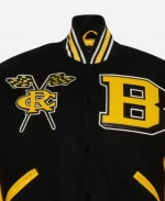 Men's Bowie State Canterbury Bankstown Bulldogs Wool Varsity Jacket