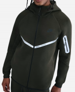 Men's Nike Tech Windrunner Full-Zip Fleece Hooded Jacket