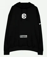 Mike Tomlin NFL Pittsburgh Steelers Inspire Change Black Hoodie