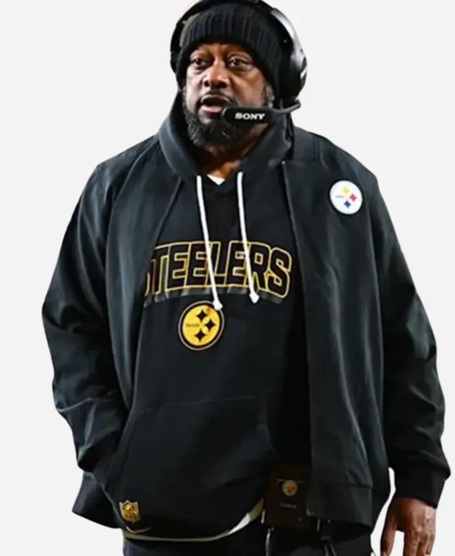 Mike Tomlin Pittsburgh Steelers 2025 Bomber Jacket Mike Tomlin Pittsburgh Steelers 2025 Bomber Jacket
