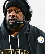 Mike Tomlin Pittsburgh Steelers Bomber Jacket - Black