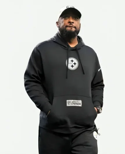 Mike Tomlin Steelers Inspire Change Black Hoodie