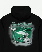 Mitchell & Ness Eagles Dream Chasers Fly Hoodie - Black