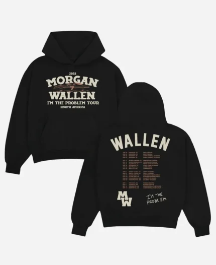 Morgan Wallen I’m The Problem Dateback Tour Hoodie