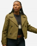 Nansi Nsue Frauds S01 Green Coat