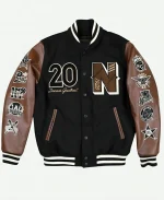 Negro League Baseball Brown Varsity Jacket