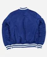 New Era x Alpha Industries Halftime Show Eminem Detroit Lions MA-1 Full-Zip Blue Jacket