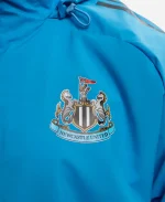 Newcastle United Adidas 2025-26 Players Range All Weather Blue Jacket