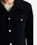 Nick Jonas Suede Leather Jacket