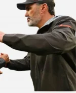 Nike Kevin Stefanski NFL Cleveland Browns Coach 2025 Black Full-Zip Bomber Jacket