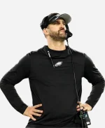 Nike Nick Sirianni Philadelphia Eagles Coach Hoodie - Black
