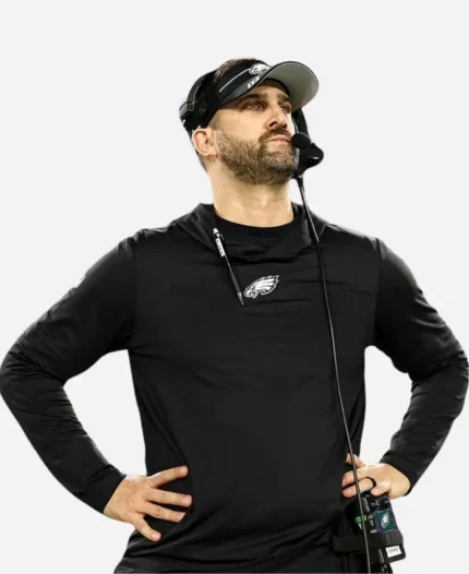 Nike Nick Sirianni Philadelphia Eagles Coach Hoodie - Black