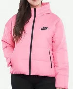 Nike Pink Puffer Jacket