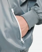 Nike Sportswear Windrunner Hooded Jacket - Grey & White