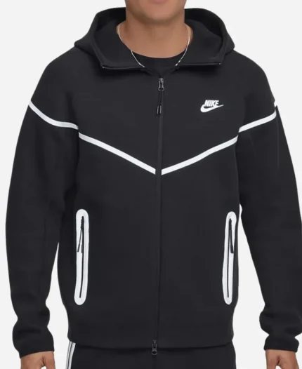 Nike Tech Windrunner Black Reflective Jacket