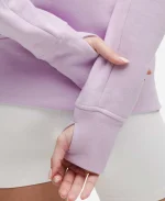 Nina Jarvis The Beast In Me Season 01 Brittany Snow Lilac Full Zip Hoodie Sweatshirt