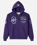 OVO Baltimore Ravens Waffle Lined Hoodie