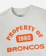 OVO Denver Broncos Crewneck Sweatshirt - Grey